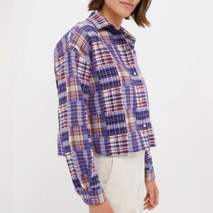 NWT Tuckernuck Cropped Jasper Button Down